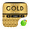 Imagen de gold go keyboard theme