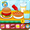 Burger shop fast food image