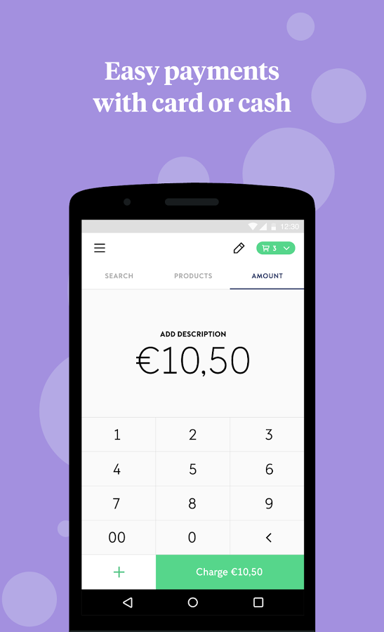 Easy on the go. Zettle.